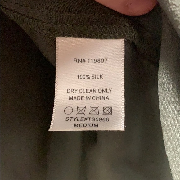 Collective concepts silk shirt - Picture 3 of 3